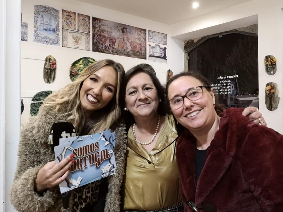Maria do Amparo Ceramista na Televisão