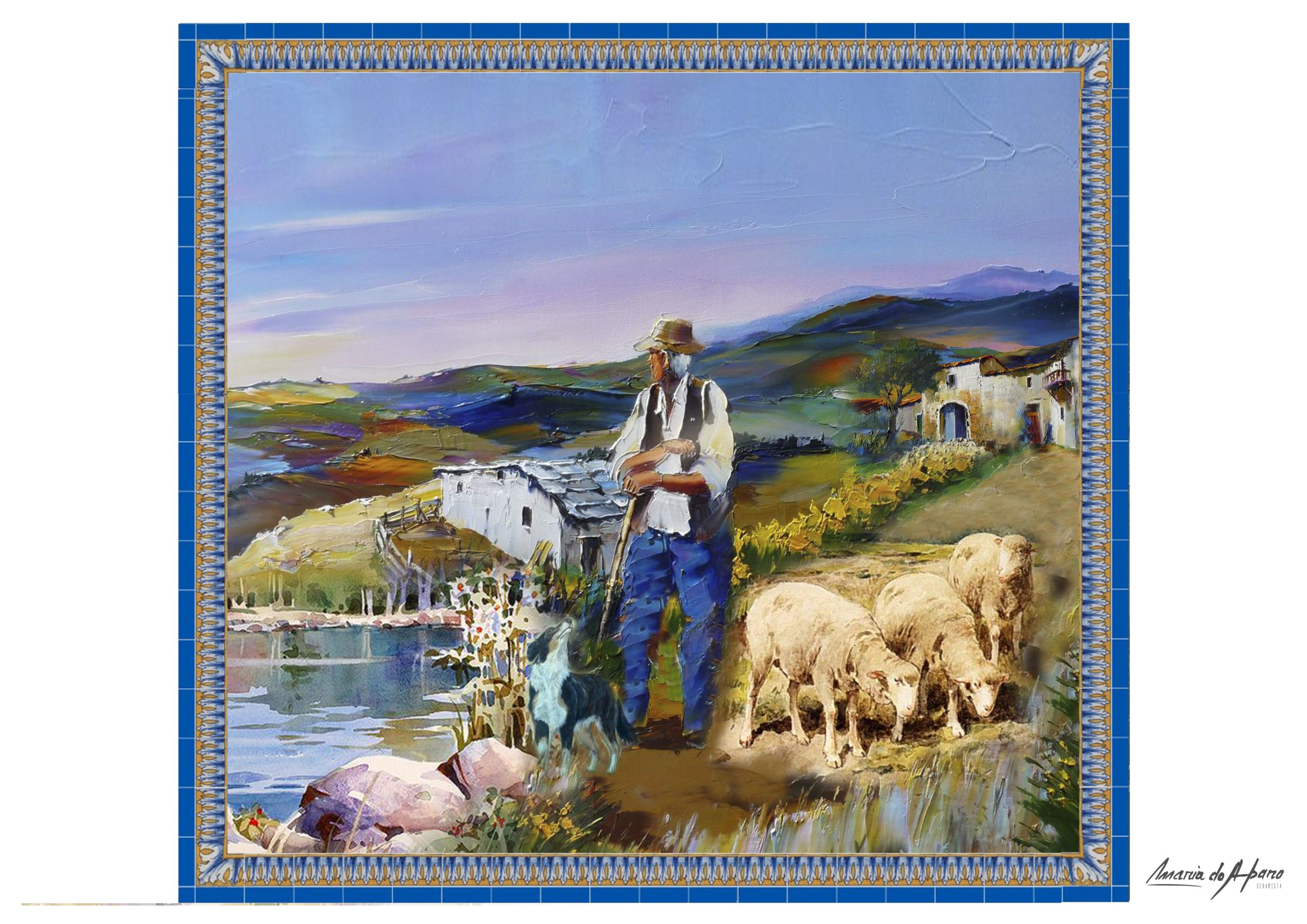Painéis Azulejos